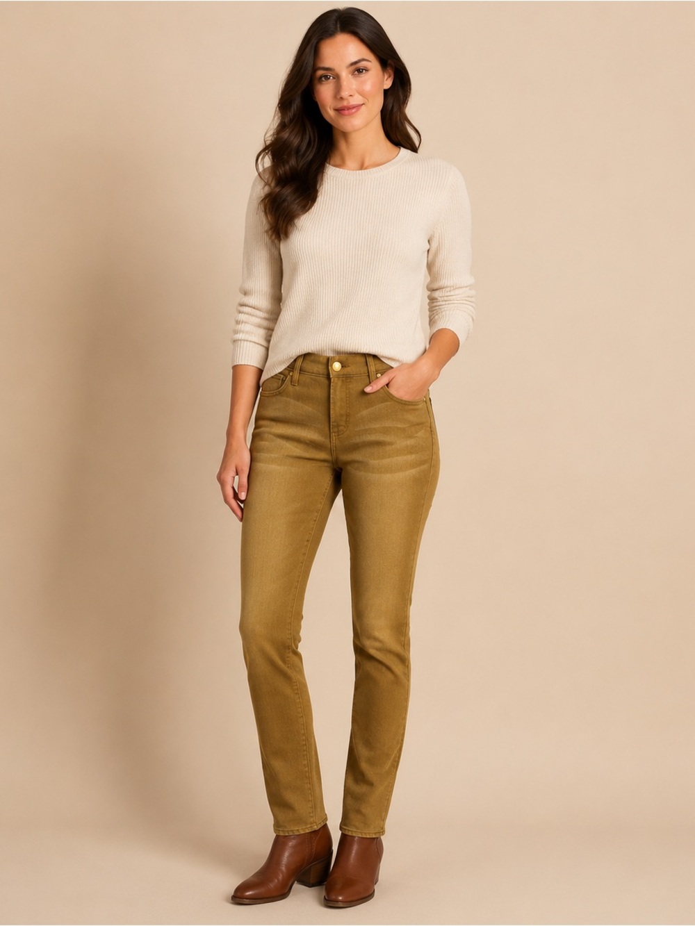 Lee Gold Label Womens Gold Skinny Jeans Mid Rise Size 8 Fall Autumn